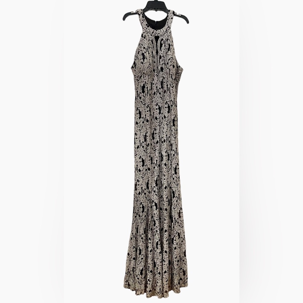Nightway Formal Dress Womens Size 14 Black